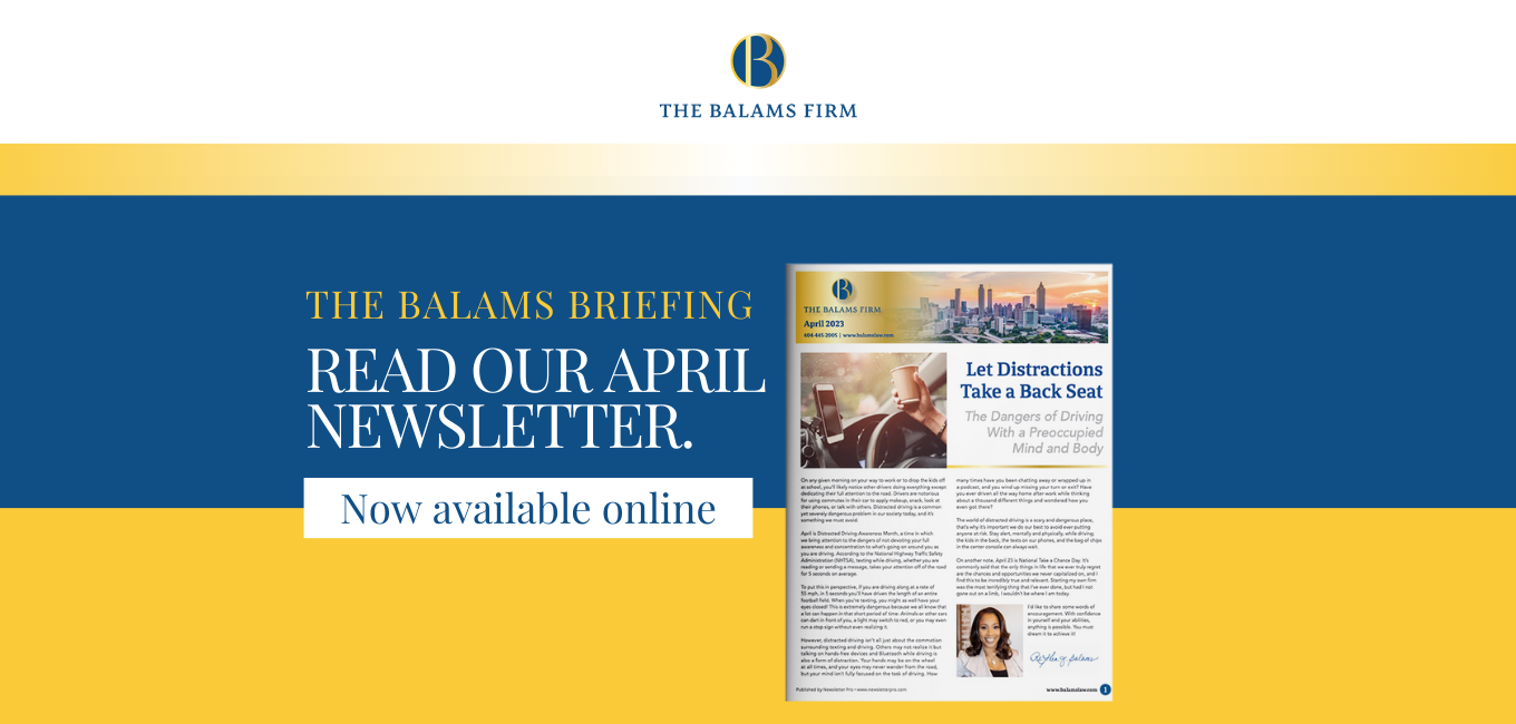 Balams Firm Newsletter Banner