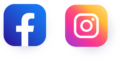 facebook and instgram icons