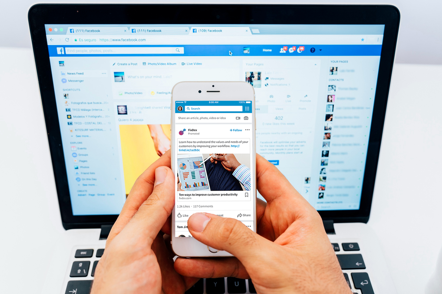 matchpoint partners advertising on linkedin and facebook